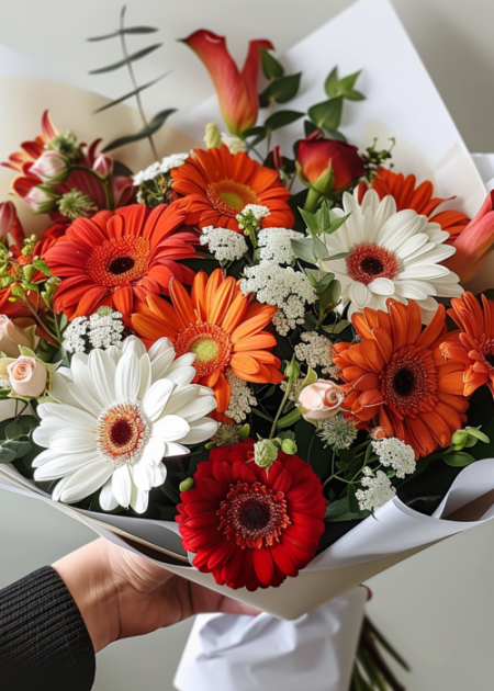 Surtido Margaritas, Gerberas y Rosas